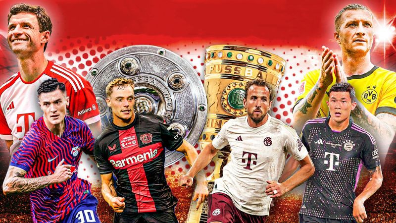 Bundesliga là giải bóng đá nam chuyên nghiệp mạnh thứ 3 châu Âu hiện nay